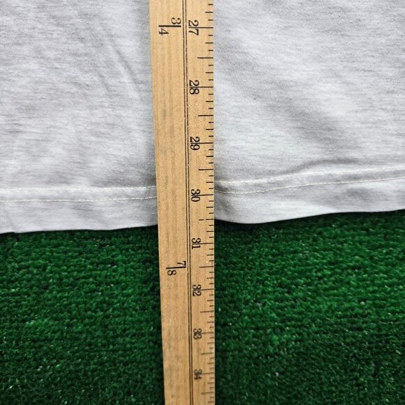 Looney Tunes Shirt‎ Mens XL Gray Button Up Short Sleeve Bugs Bunny - Picture 6 of 8